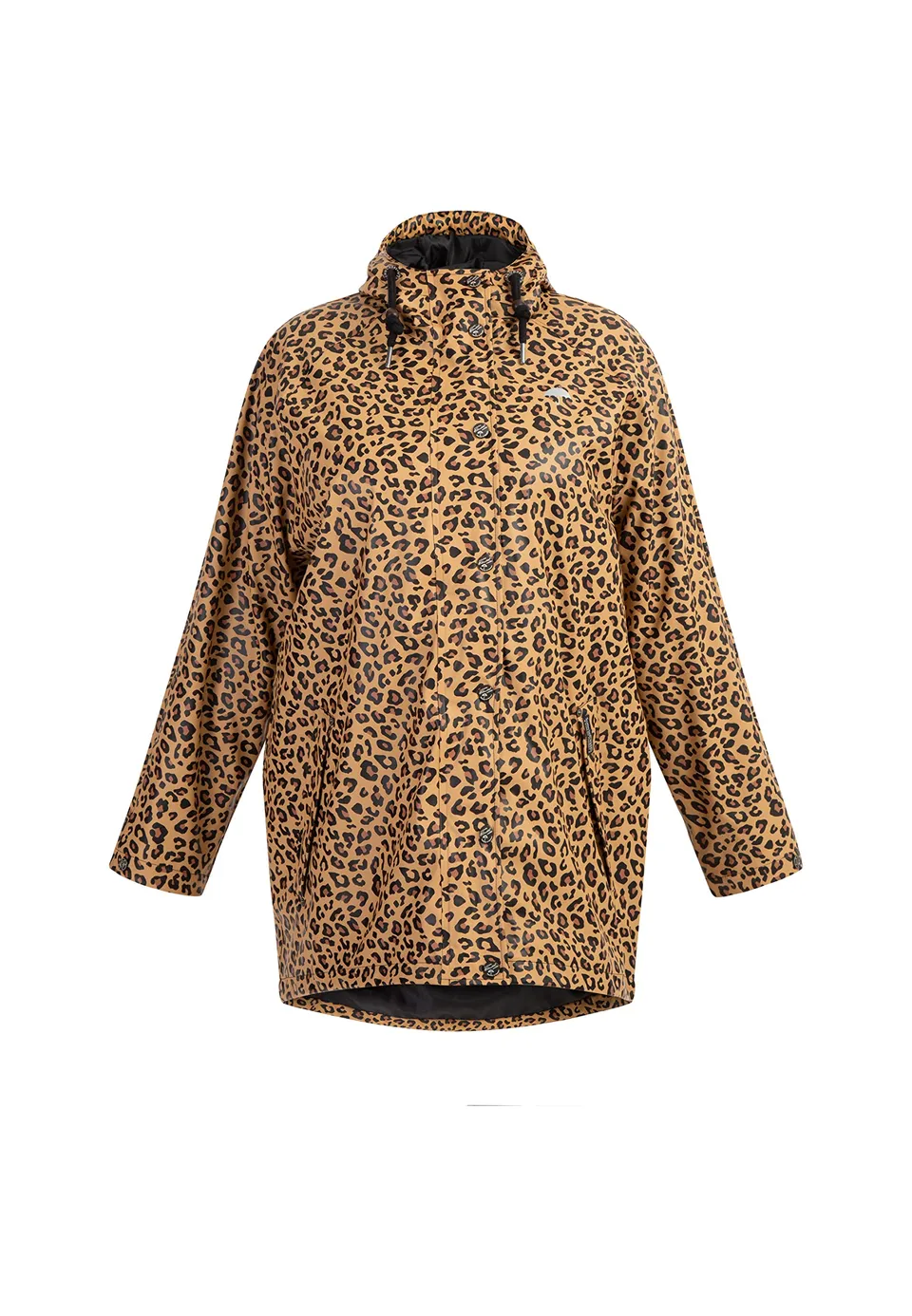 schmuddelwedda-damen-plus-size-regenmantel-mit-leoprint-3 image 1