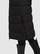 khujo-deria3-damen-coat-black-slim-fit image 8