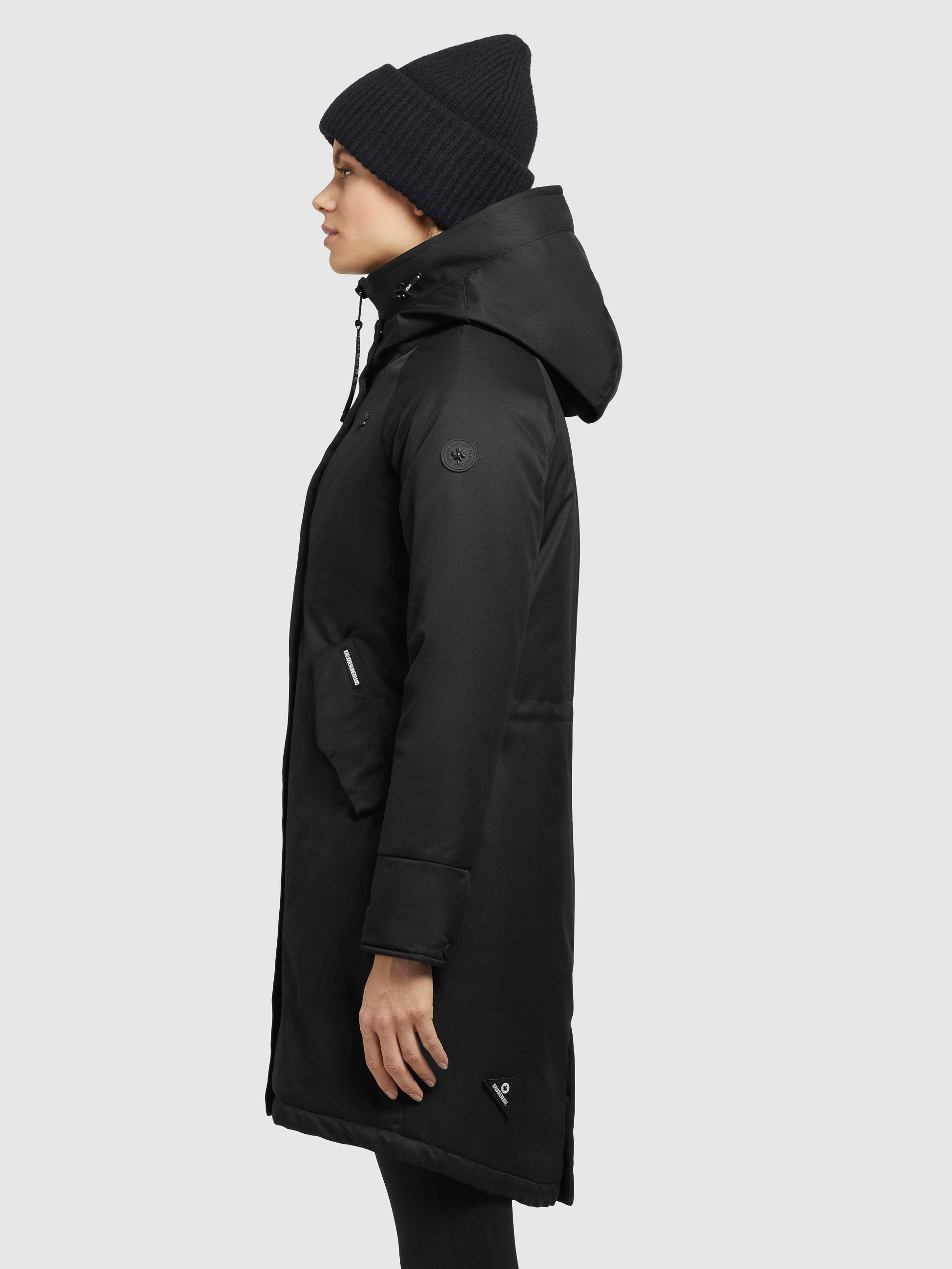 khujo-mantel-laria-damen-parka-wintermantel-regular-fit-schwarz image 4
