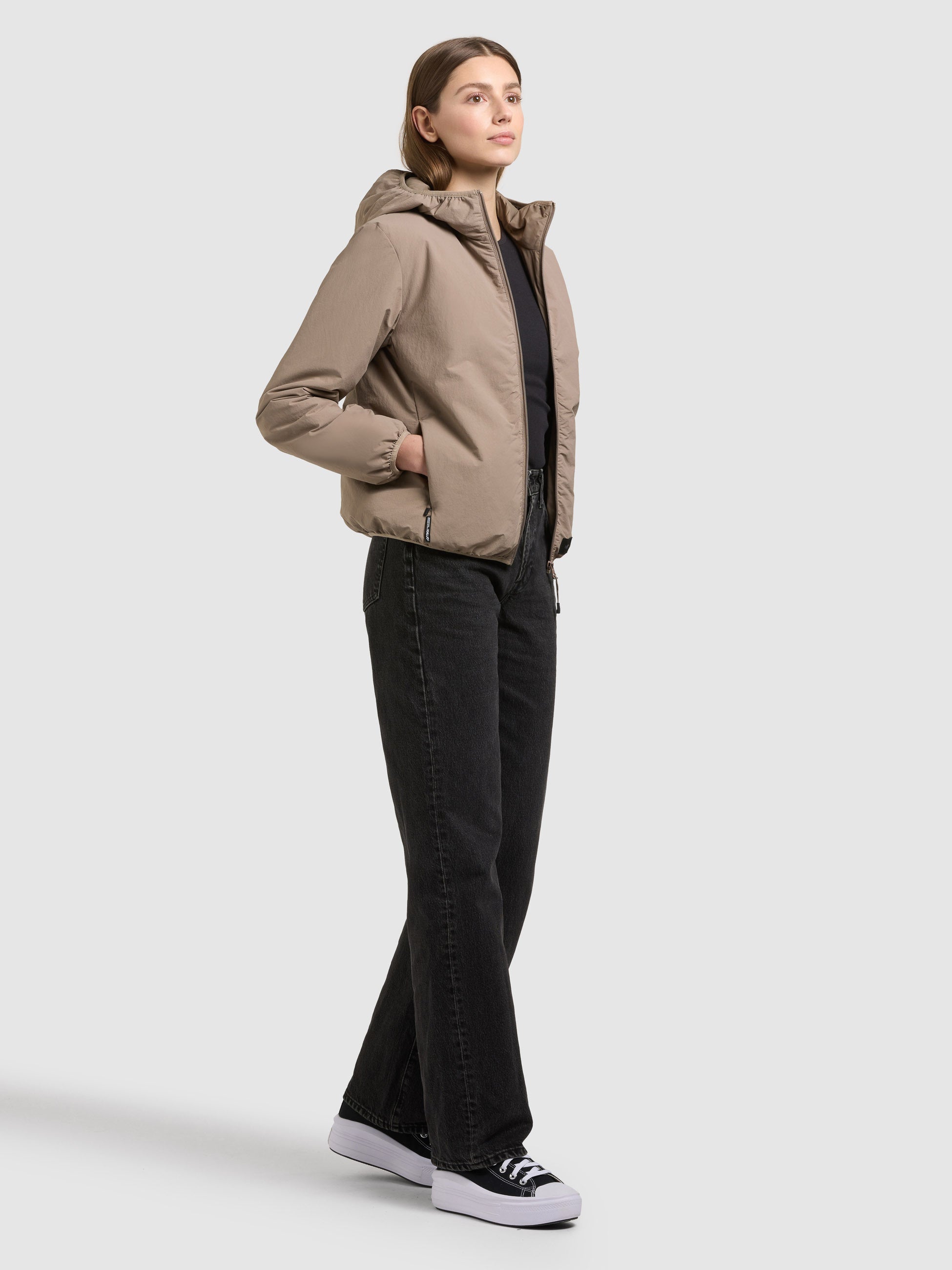 khujo-jacke-shelly2-with-bag-latte-brown-h-ftlange-bomberjacke-f-r-damen image 2