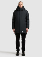 khujo-coat-kenji-damen-parka-mantel-black image 2