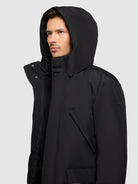 khujo-figaro-parka-coat-black image 7