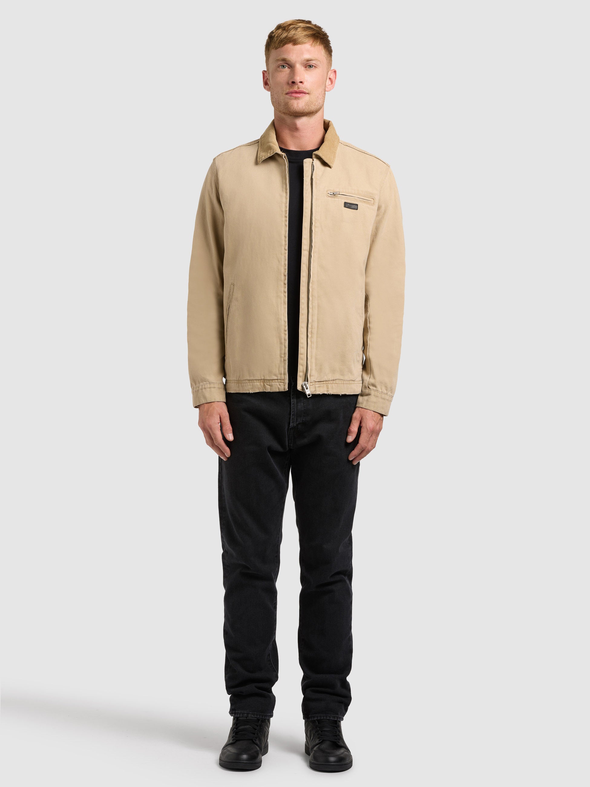 khujo-jacke-deddy-damen-blouson-beige image 2