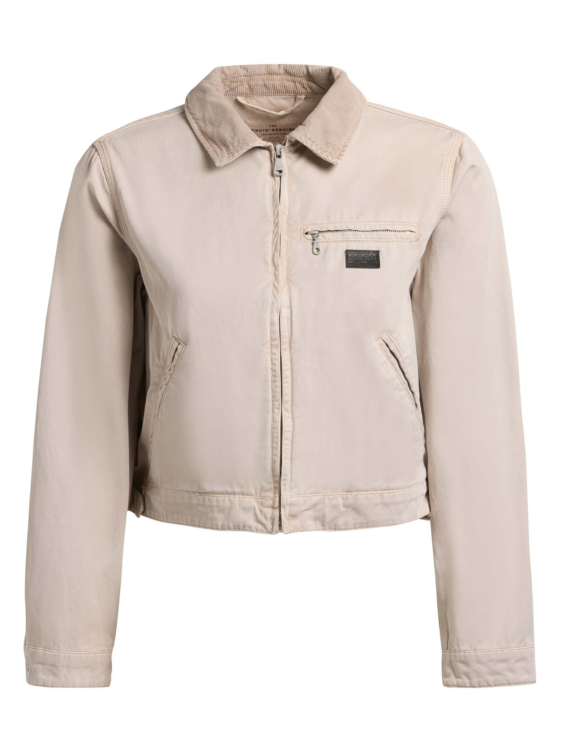 khujo-georgia-damen-sommerjacke-greige image 8