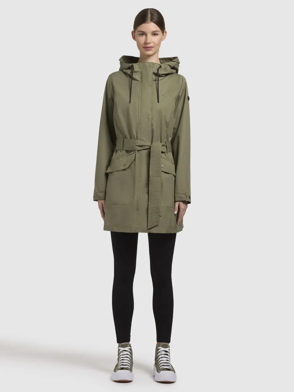khujo-mosti-damen-sommerjacke-light-olive image 1