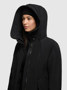 khujo-mantel-webb-black-kurzmantel-wattiert-regular-fit image 7