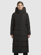 khujo-coat-soulani4-damen-steppmantel-wadenlang-in-black image 4