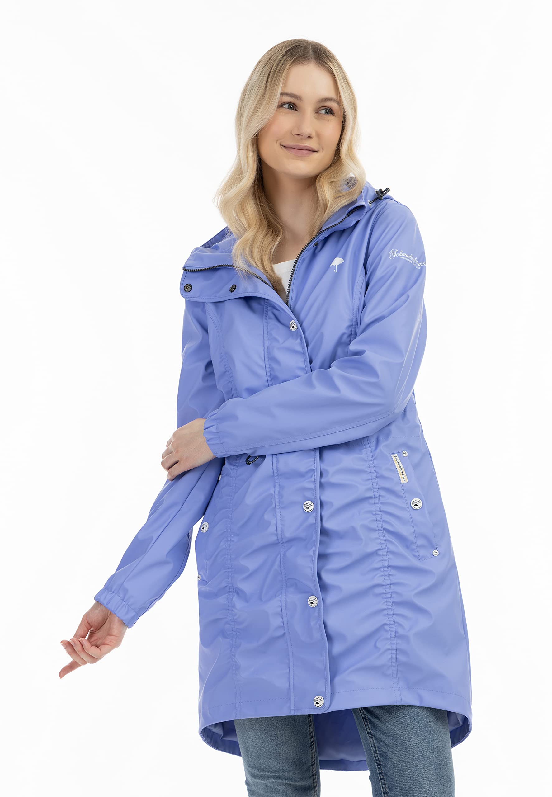 schmuddelwedda-damen-regenmantel-wasserdicht-3000mm-windbreaker image 5