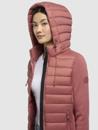 khujo-jacket-etele-rust-red-damen-steppjacke-slim-mit-abnehmbarer-kapuze image 7