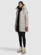 khujo-jacke-tuhani4-hellbeige-superleichte-steppjacke-mit-kapuze image 6