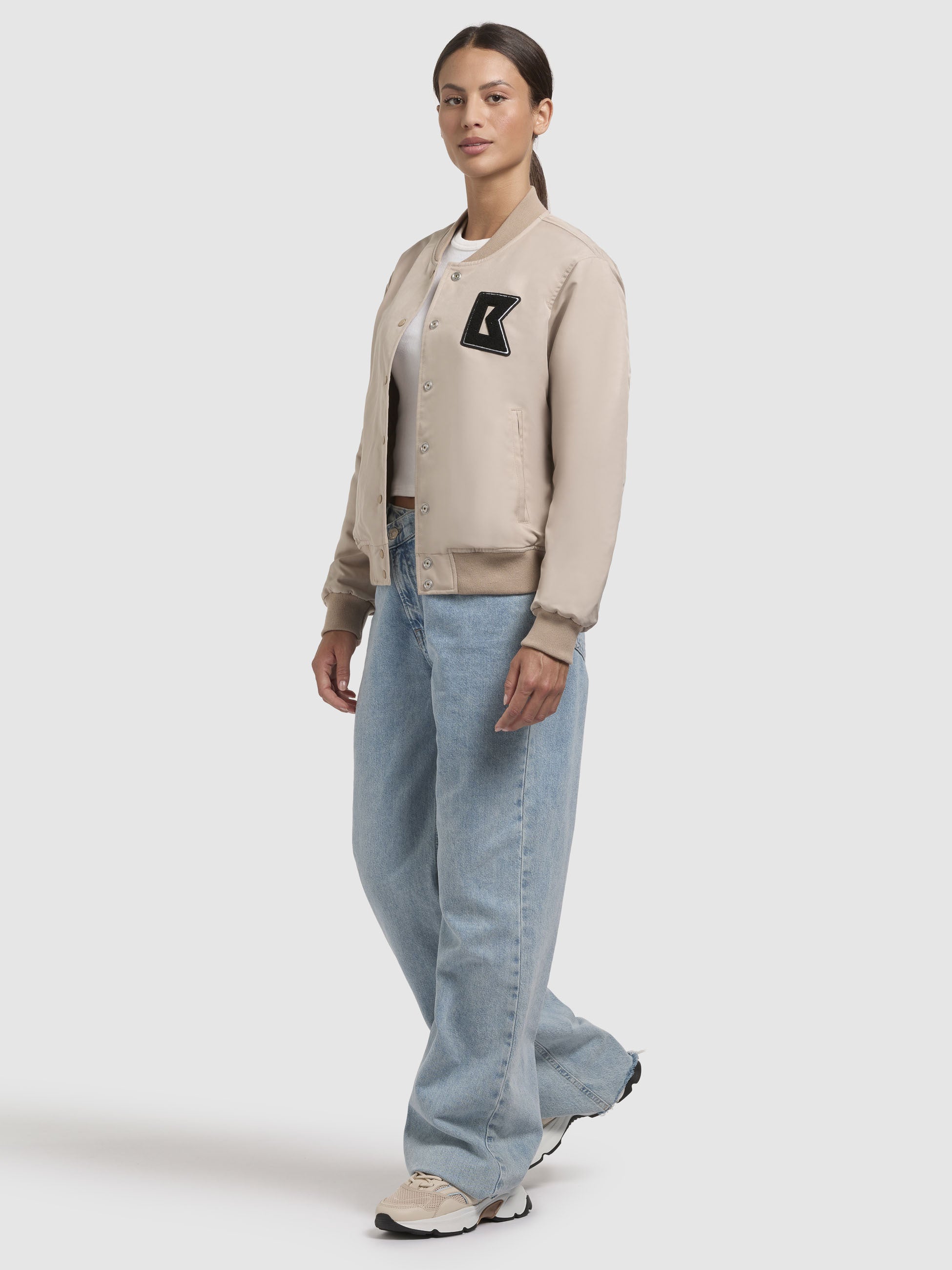 khujo-jacke-reese-beige-damen-bomberjacke-college-h-ftlang image 6