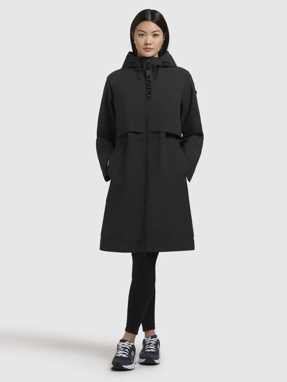 khujo-coat-adura-sommerparka-black image 1