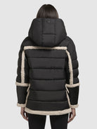 khujo-jacket-katy-black-damen-blouson-jacke-teddyfleece-kunstleder image 3