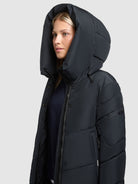 khujo-coat-jange2-matt-port-blue-damen-wintermantel-loose-fit-knielang image 7