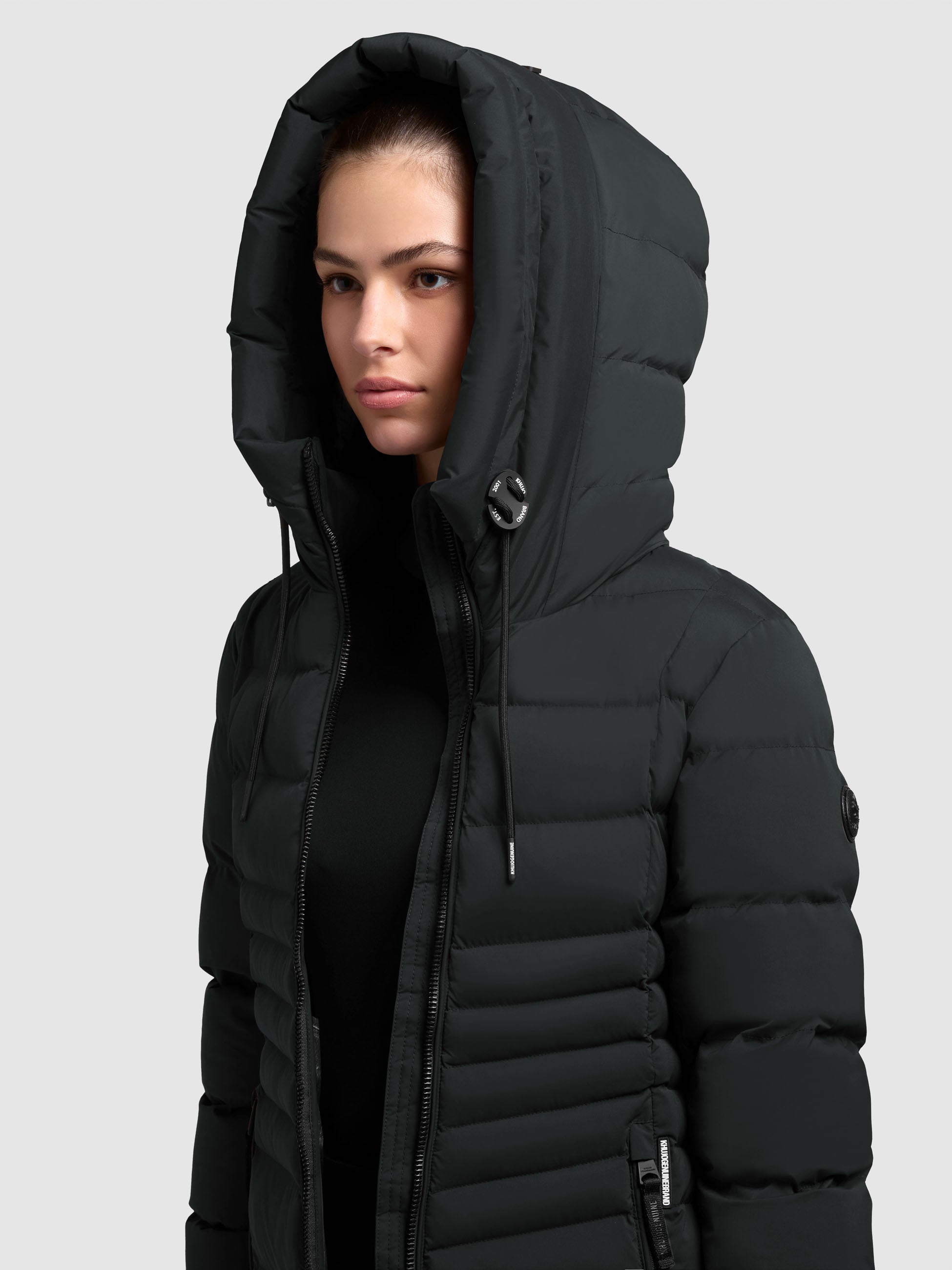 khujo-mantel-lava-damen-kurzmantel-black-slim-fit image 7