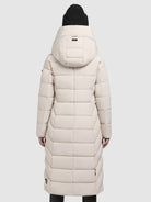 khujo-mantel-sensy-cremewei-damen-steppmantel-wadenlang-regular-fit image 3