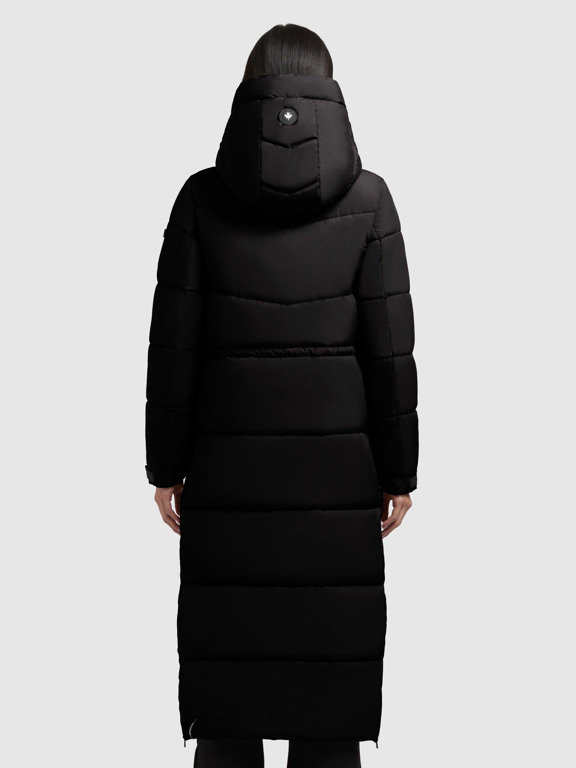 khujo-mantel-shimanta5-black-wadenlanger-damen-steppmantel-schwarz image 3