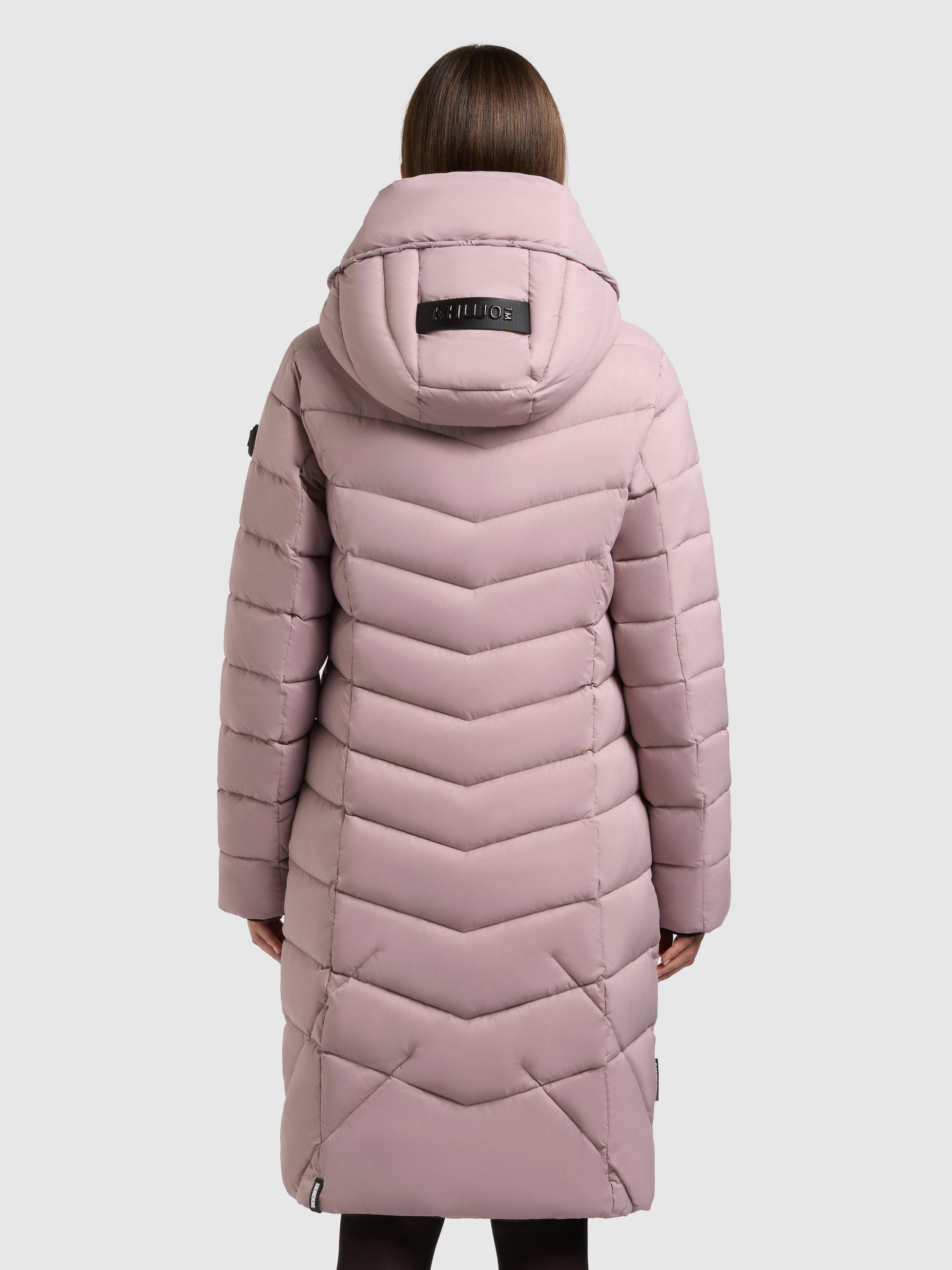 khujo-odana4-damen-steppmantel-pale-mauve-knielang image 3