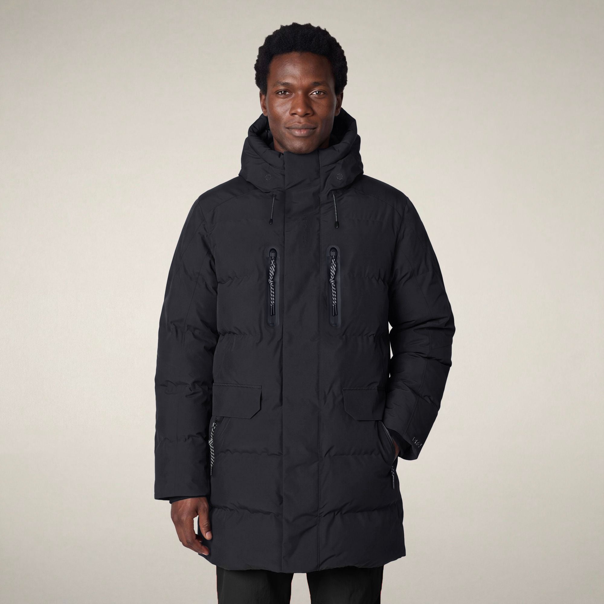 save-the-duck-everest-herren-parka-schwarz-pro-tech-winterparka image 5