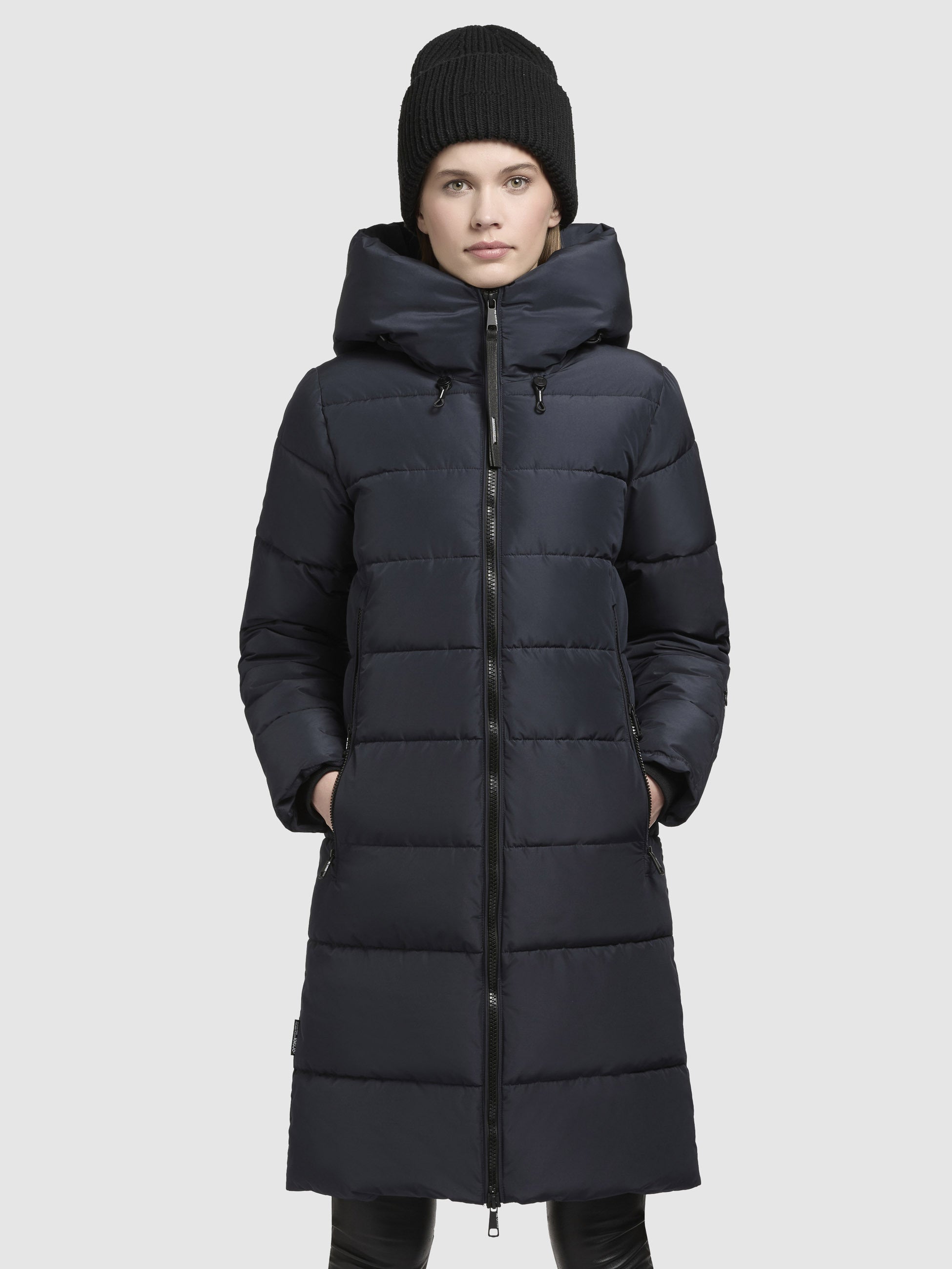 khujo-mantel-jilias5-dunkelblau-lange-wattierte-winterjacke-f-r-damen image 4