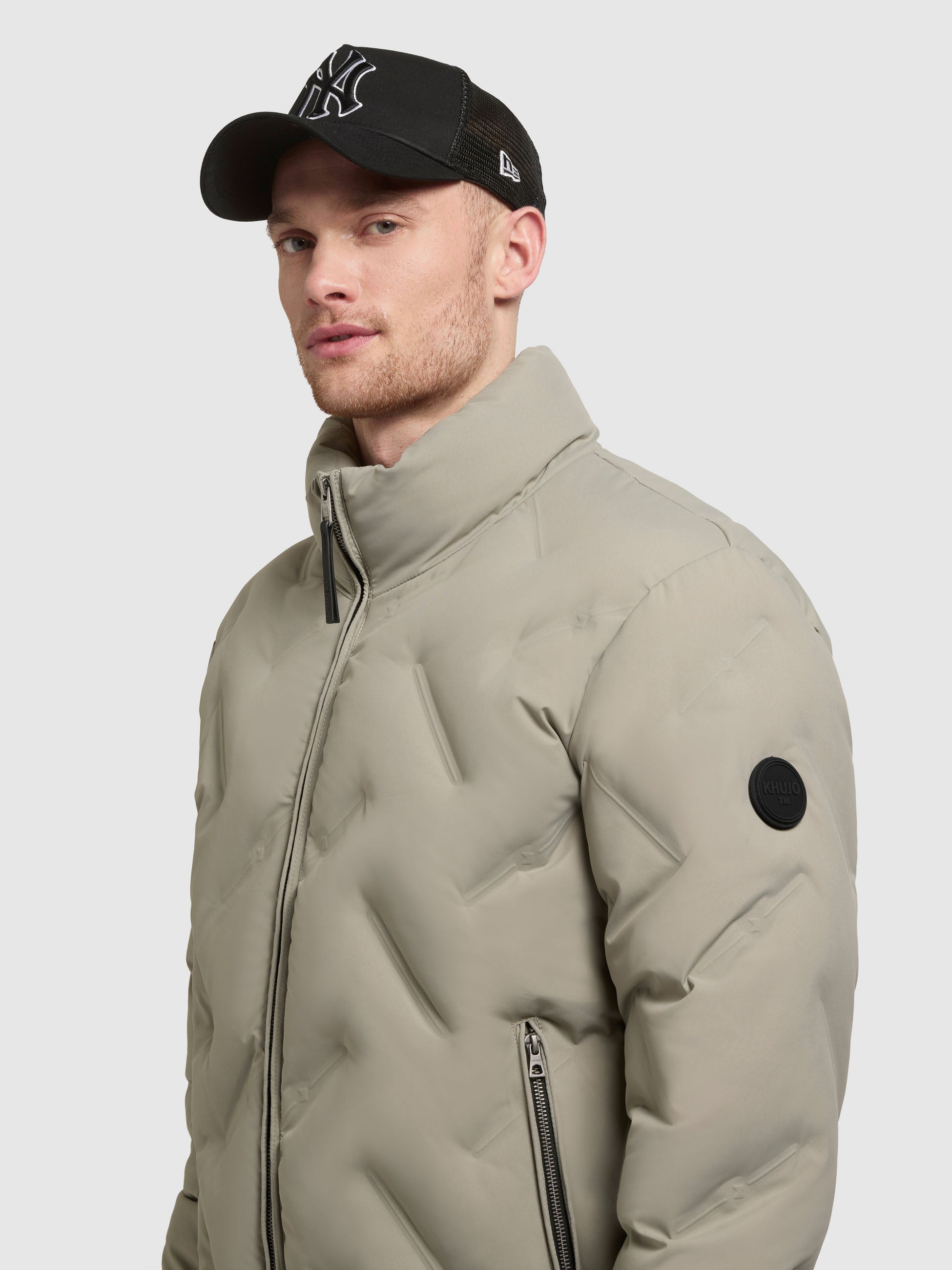 khujo-clover-damen-steppjacke-witcher-green image 7