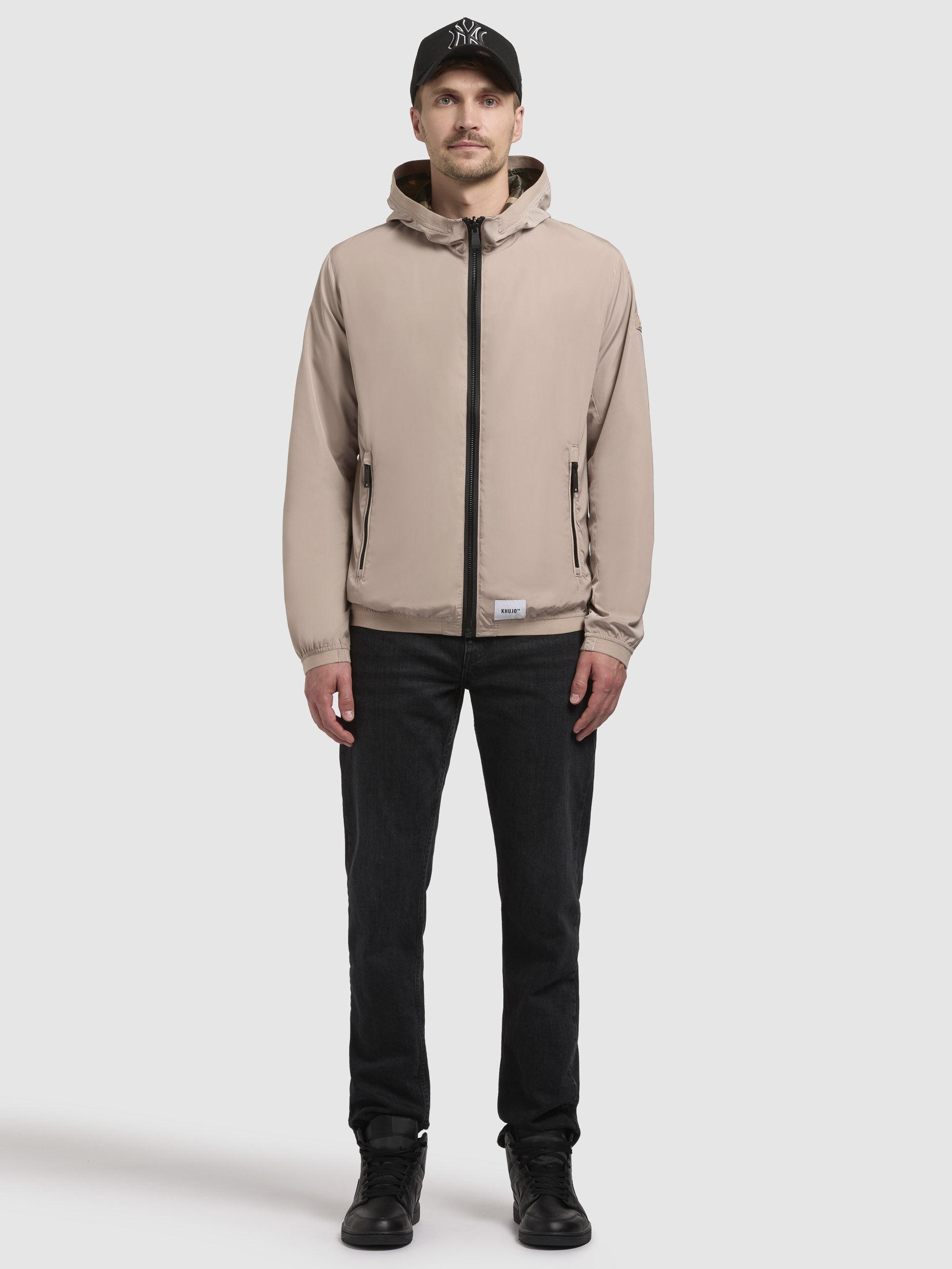 khujo-jacket-ferd-beige-leichte-damen-jacke-regular-fit image 1