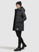 khujo-jacke-tanare3-dunkelgrau-steppjacke-damen-regular-fit image 2