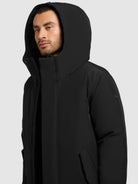 khujo-coat-fogg-black-regular-fit-parka-schwarz image 7