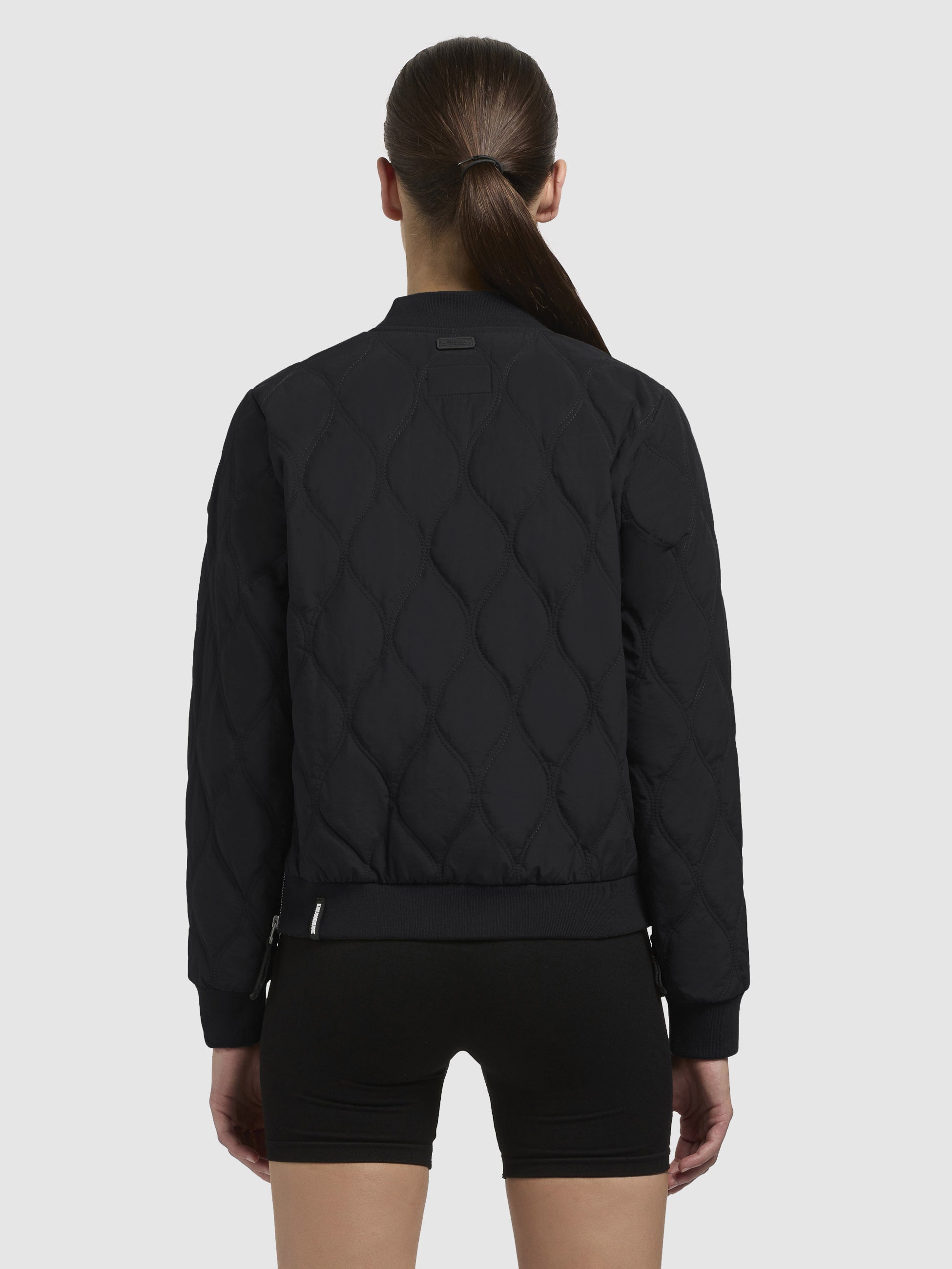 khujo-jacke-feen-schwarz-bomber-steppjacke-h-ftlang-f-r-damen image 3