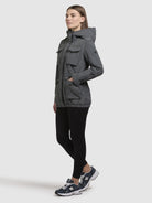 khujo-alimina-damen-steppjacke-blue-gray-slim-fit image 2