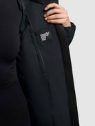 khujo-coat-larea4-black-wadenlanger-damen-steppmantel-regular-fit-mit-kapuze image 8