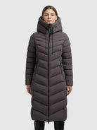 khujo-coat-stoane2-graphite-gray-damen-mantel-wadenlang image 4