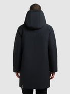 khujo-coat-fogg-port-blue-damen-parka-mantel image 3