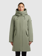 khujo-mantel-wedelia-with-inner-jacket-muted-green-damen-kurzmantel-mit-innenjac image 4