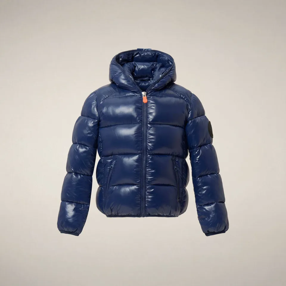 save-the-duck-artie-jungen-daunenjacke-tintenblau-gl-nzend image 1