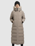 khujo-mantel-claresse-teddy-damen-wintermantel-graubeige image 4