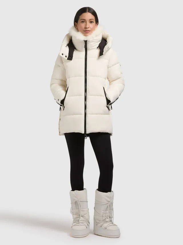 khujo-jacke-rory-damen-winterjacke-luna-white image 1