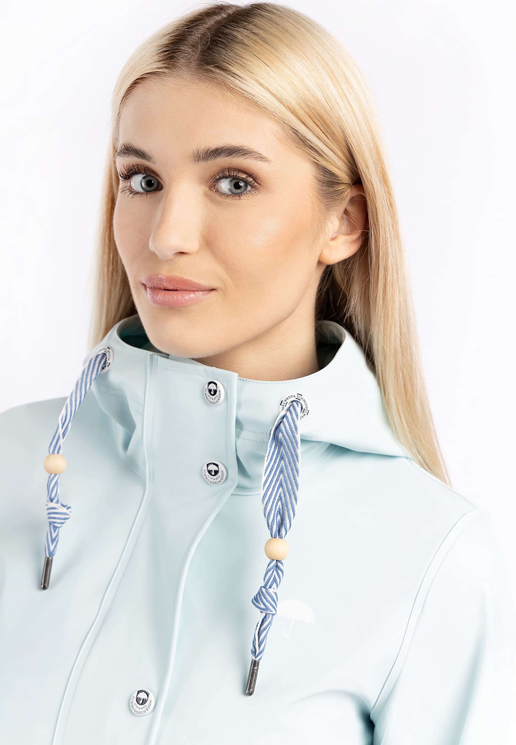 schmuddelwedda-damen-regenjacke-regenmantel-mit-leo-print image 2
