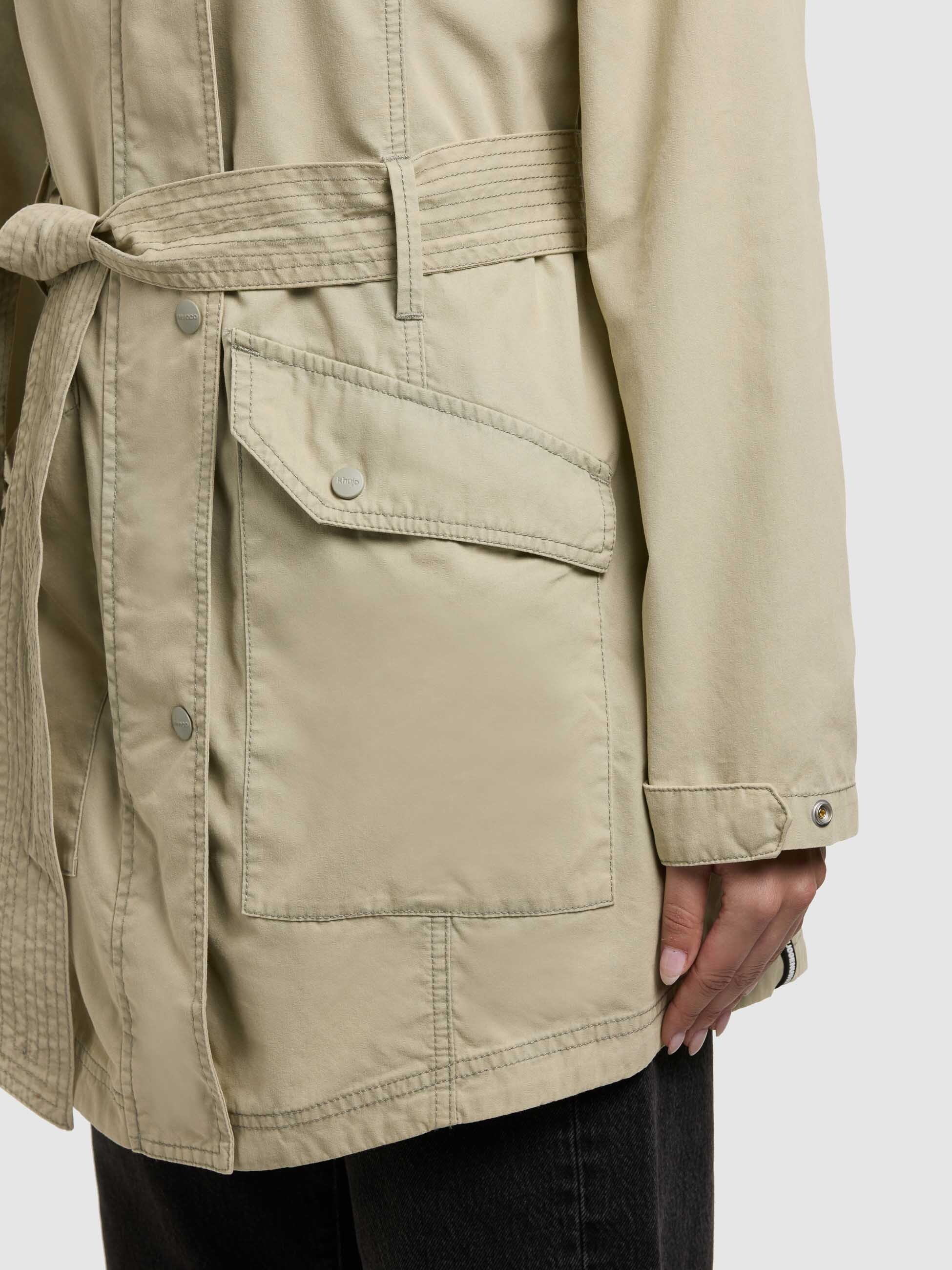khujo-prea-damen-jacke-sommerparka-cloud-green image 7