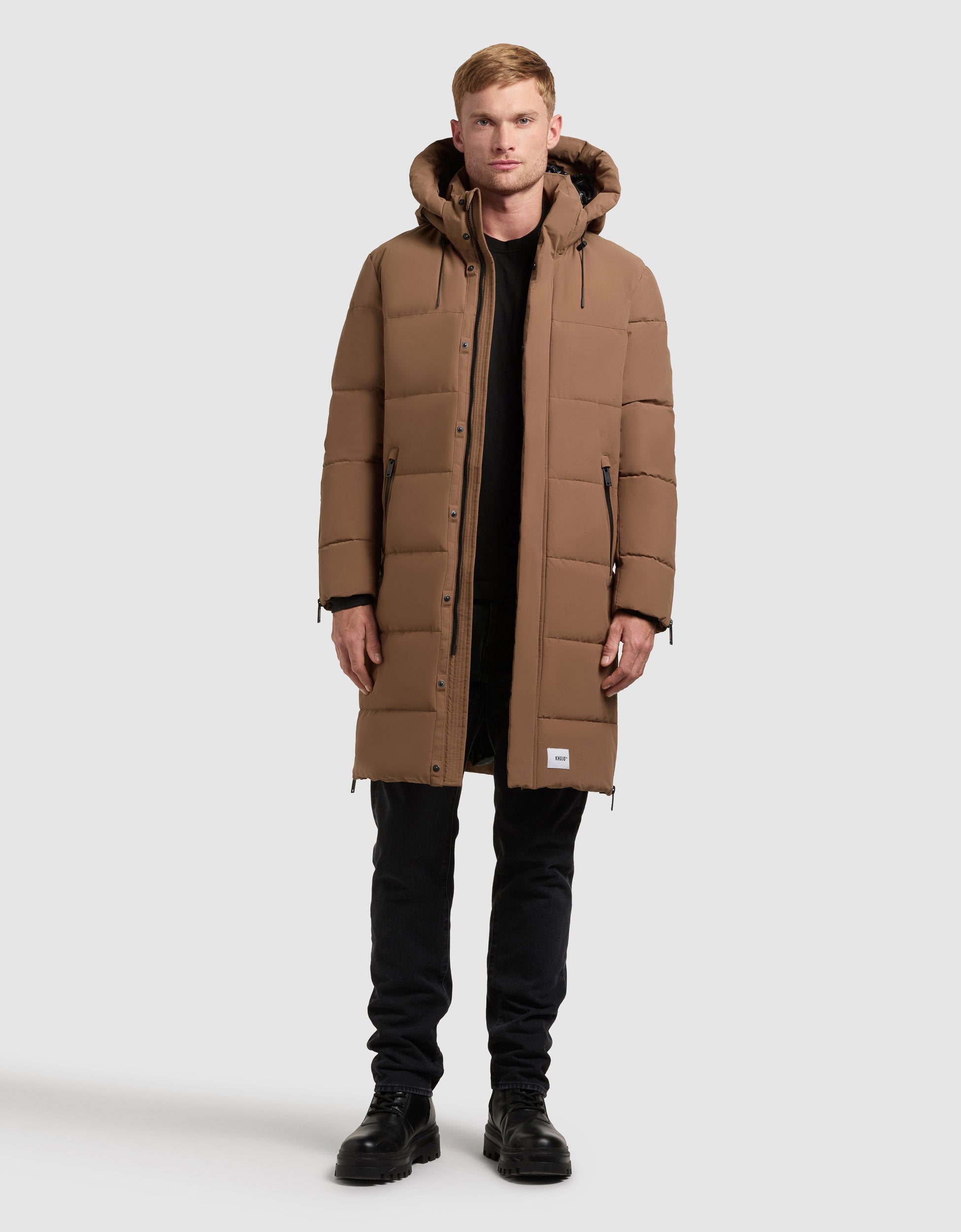 khujo-coat-pike-rust-brown-wintermantel-mit-rucksacktr-gern image 1