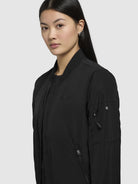 khujo-cend-damen-bomberjacke-schwarz image 7