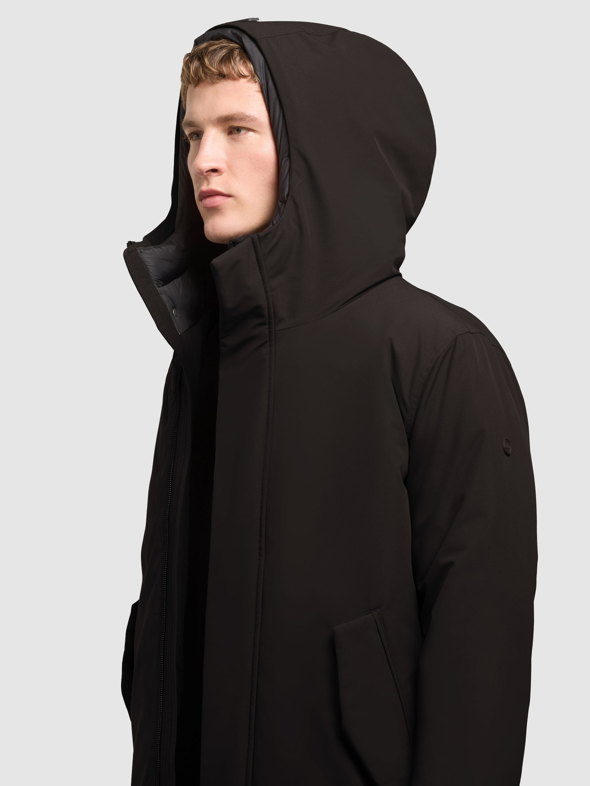 khujo-mantel-fogg2-black-damen-parka-im-regular-fit-mit-kapuze image 7