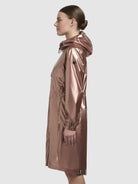 khujo-mantel-phoebe-damen-rosa-metallic-knielang-regular-fit image 5