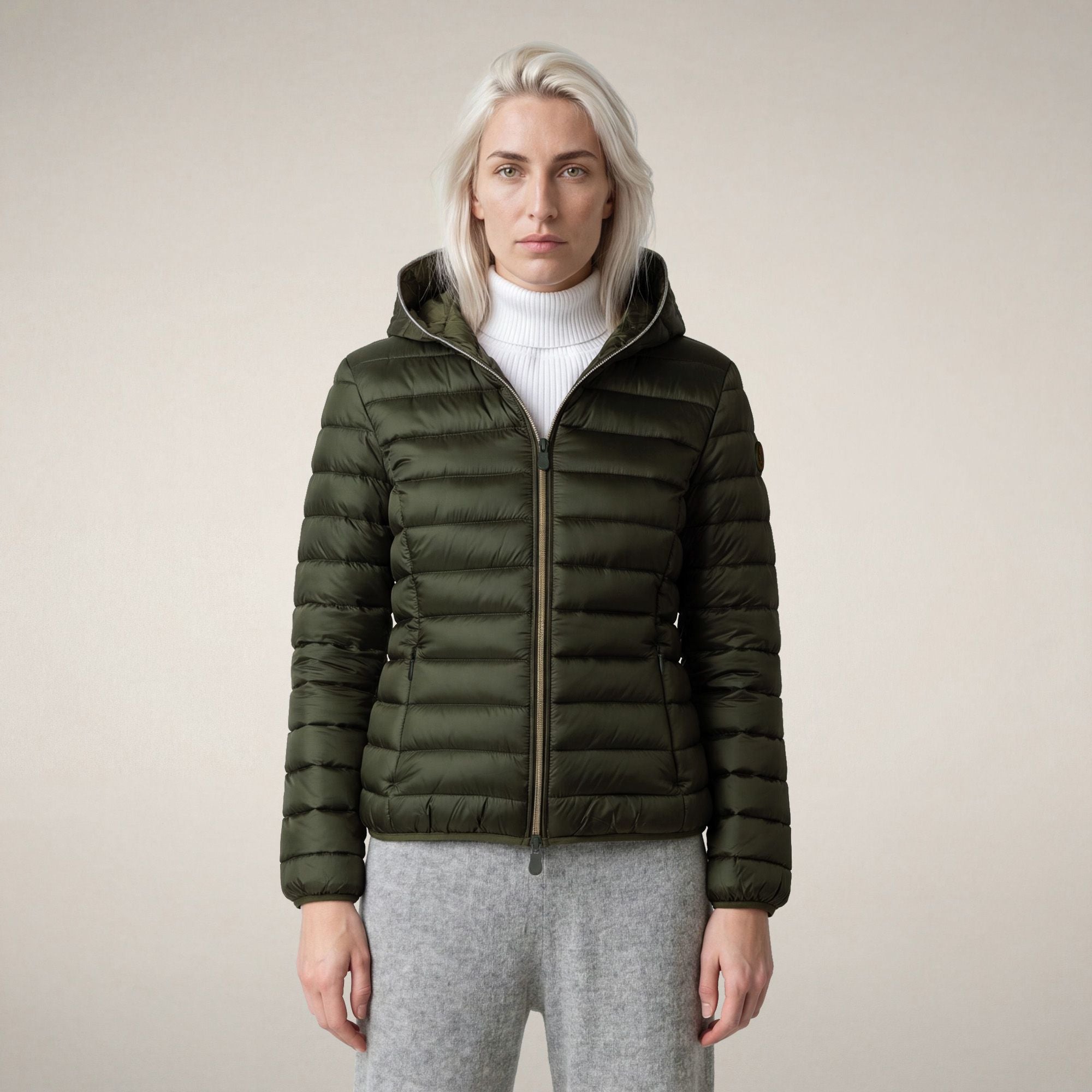 save-the-duck-alexis-damen-pufferjacke-mit-kapuze-waldgr-n-plumtech image 5