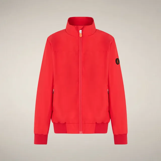 save-the-duck-zel-kinder-windjacke-rot-bandiera image 1