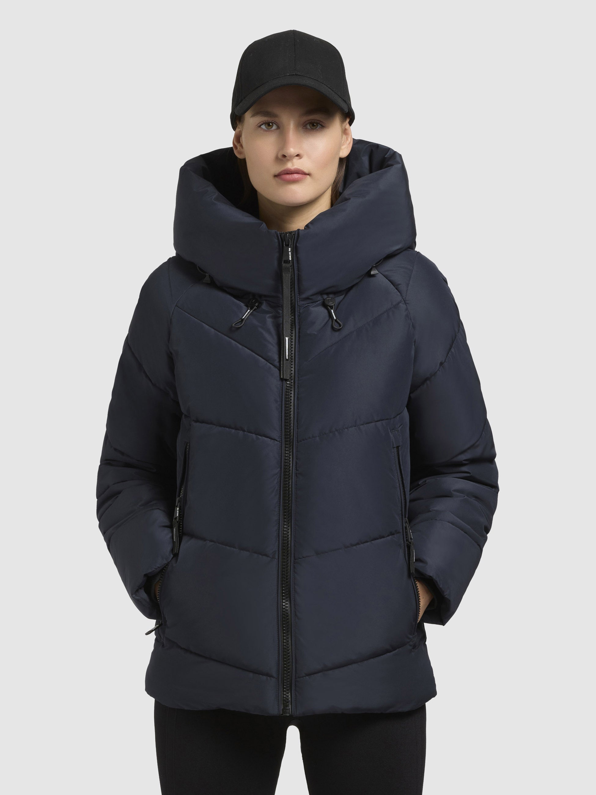 khujo-jacke-aless-dunkelblau-steppjacke-mit-kapuze-damen image 4