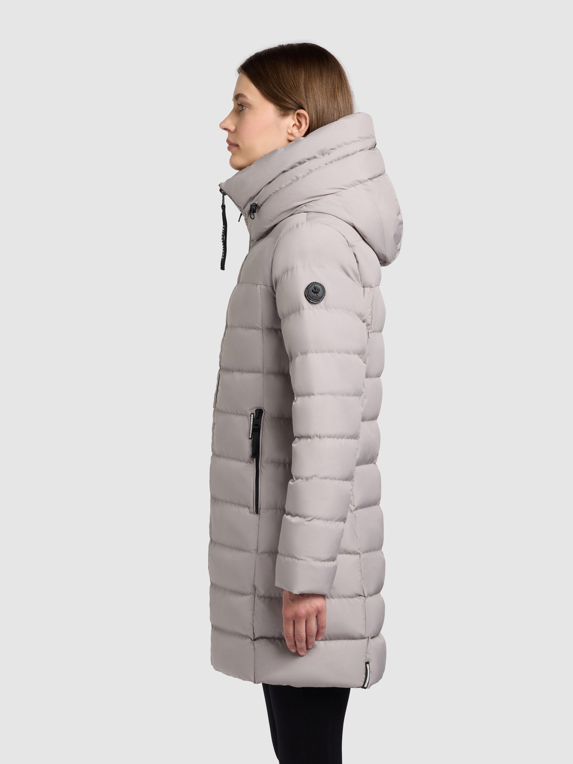 khujo-jacke-nekar-blizzard-grey-sportliche-damen-steppjacke-mit-kapuze image 5