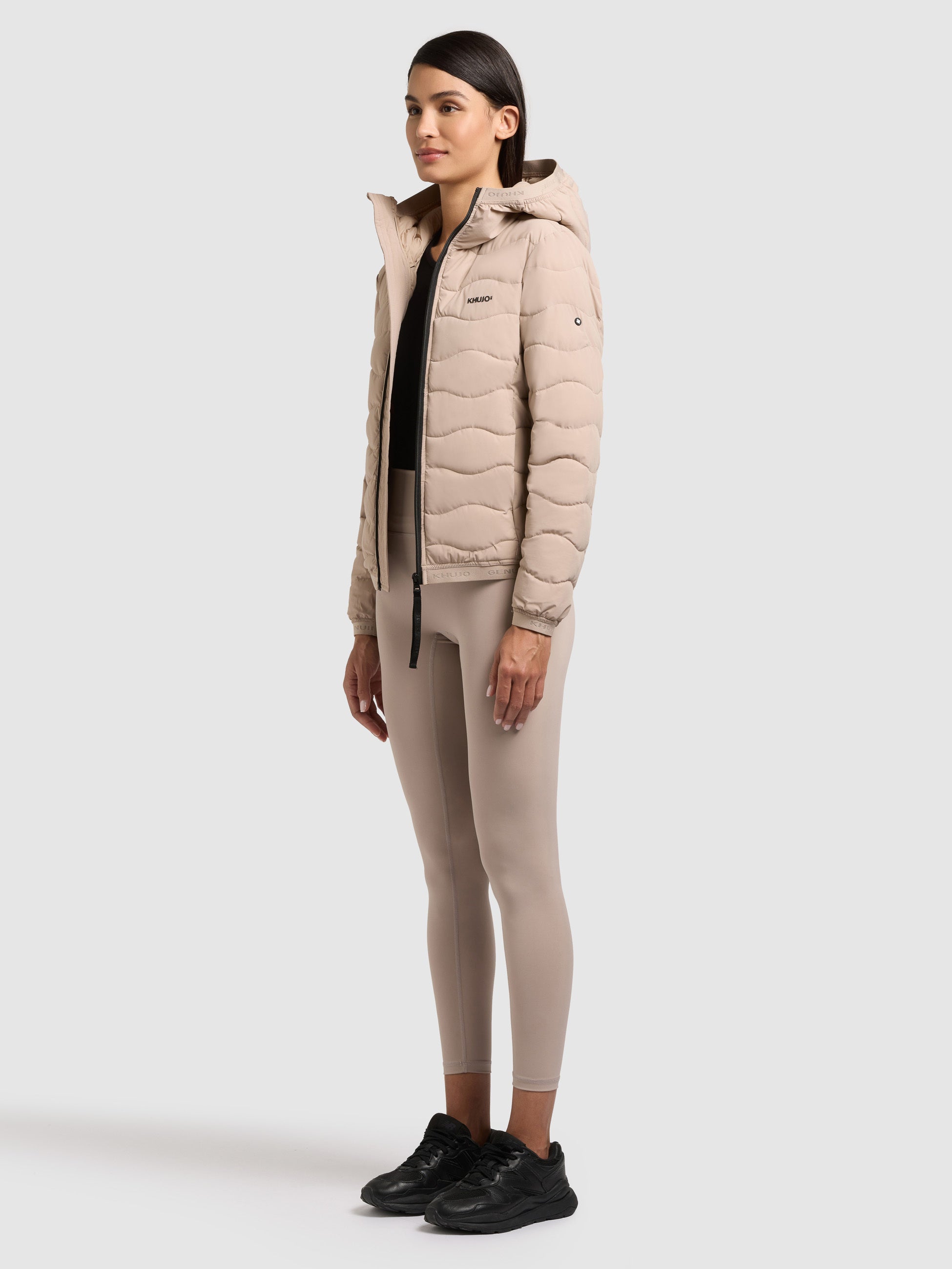 khujo-jacke-nargo2-latte-beige-h-ftlange-gesteppte-steppjacke-slim-fit image 2