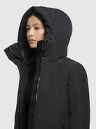 khujo-coat-nellen-dark-gray-damen-wintermantel-knielang image 7