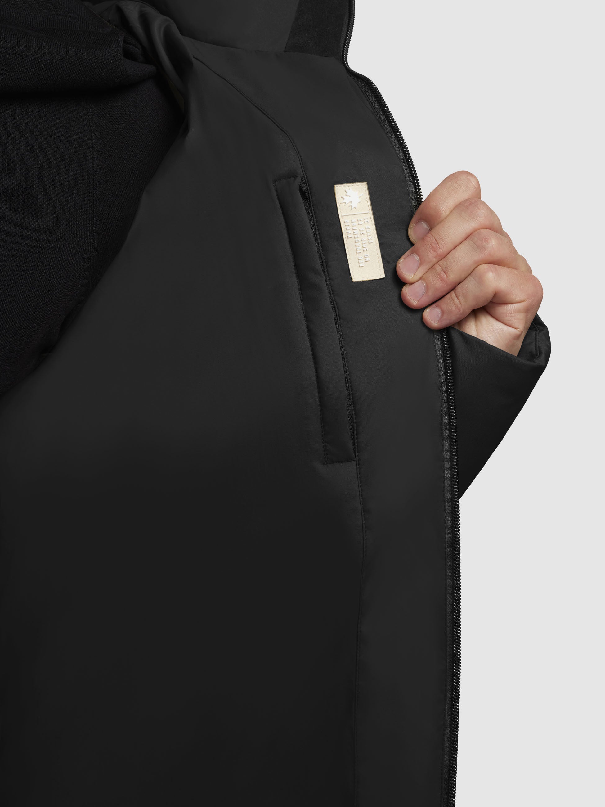 khujo-jacke-silas2-schwarz-herren-steppjacke-warm-wattiert image 8